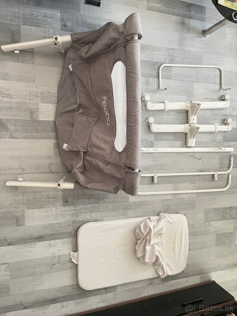 Detská postieľka na kolieskach - 2