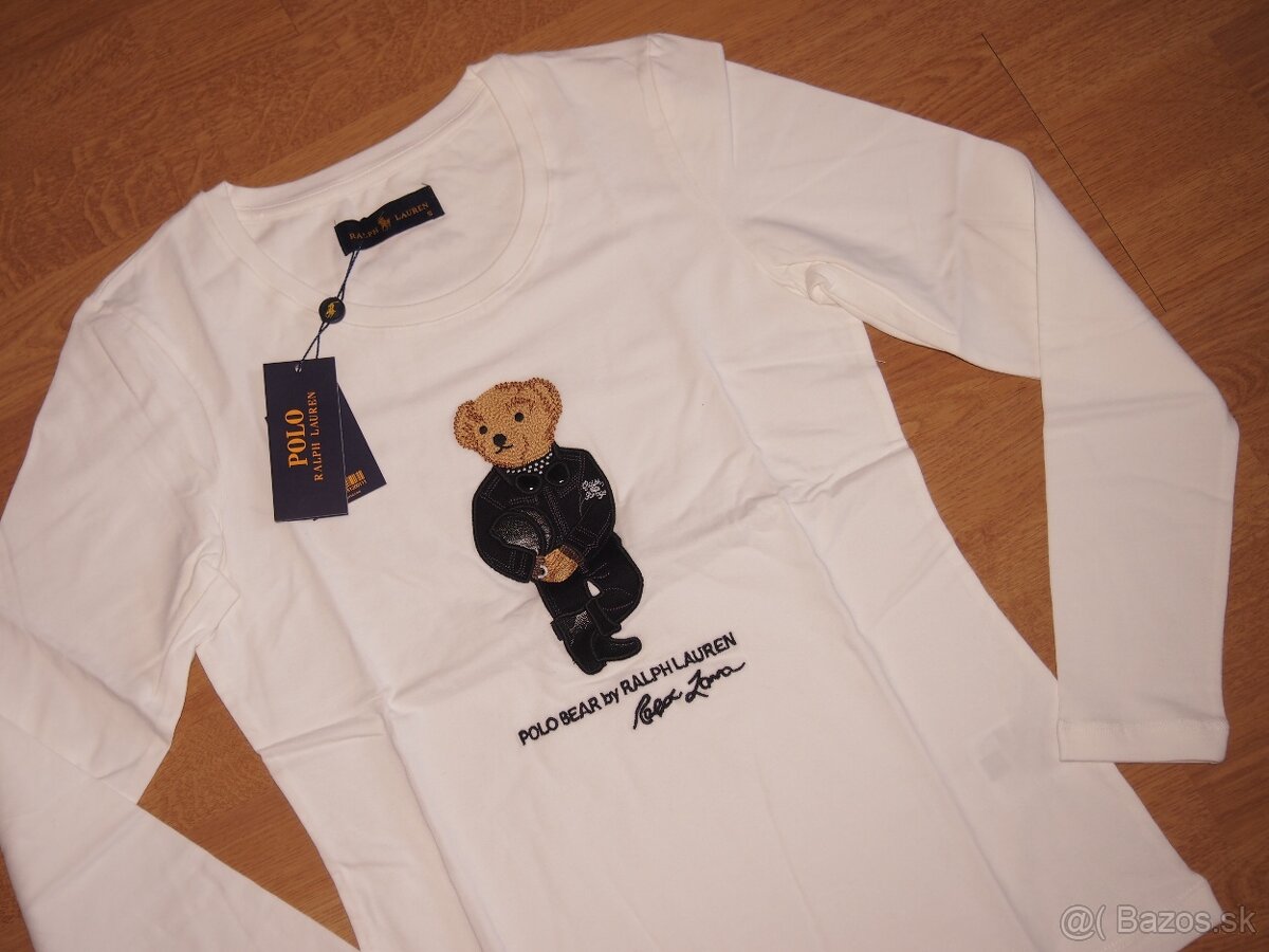Ralph Lauren dámske tričko biele - 2