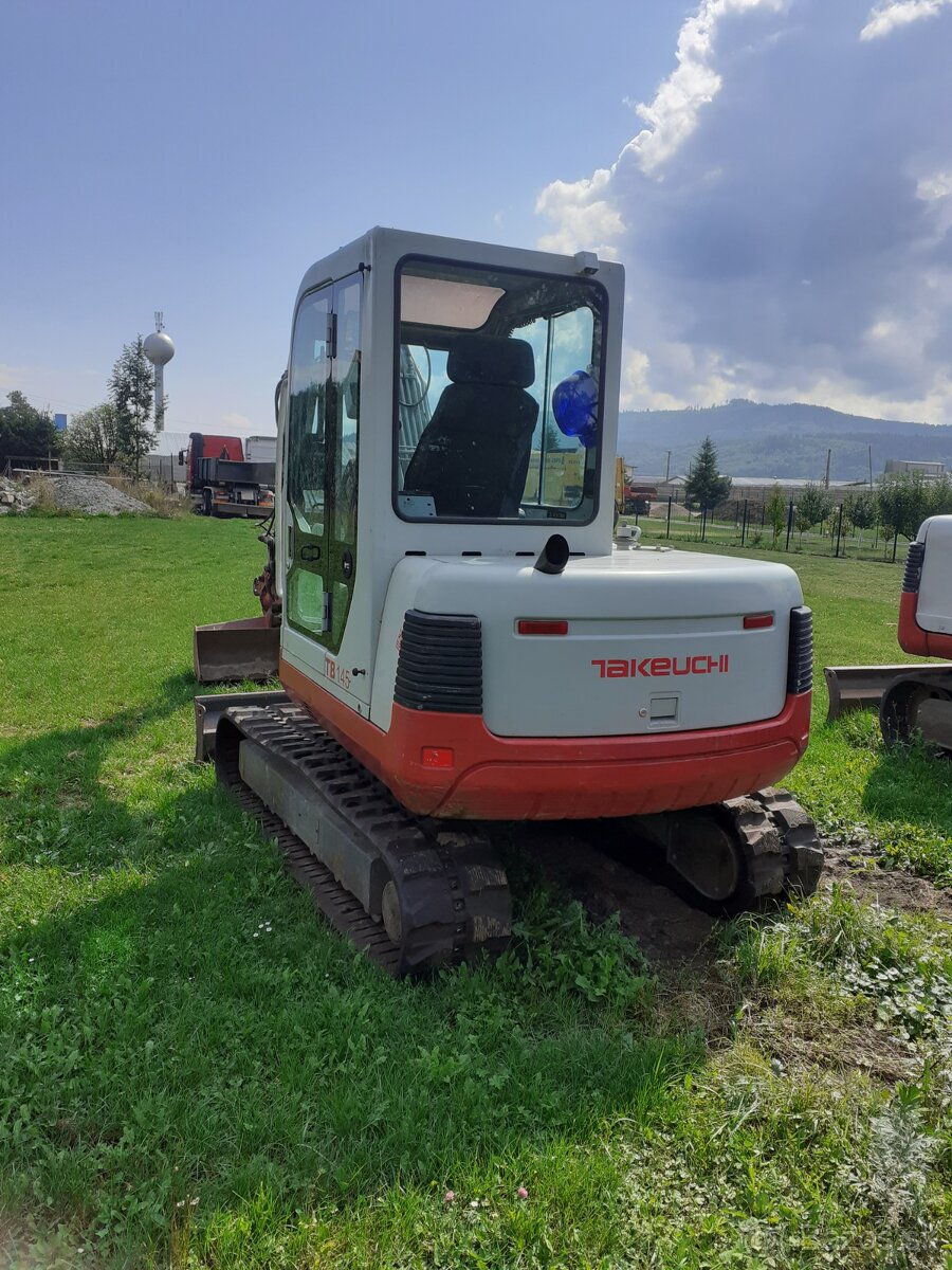 Pasovy bager takeuchi - vymenim za traktorbager - 2