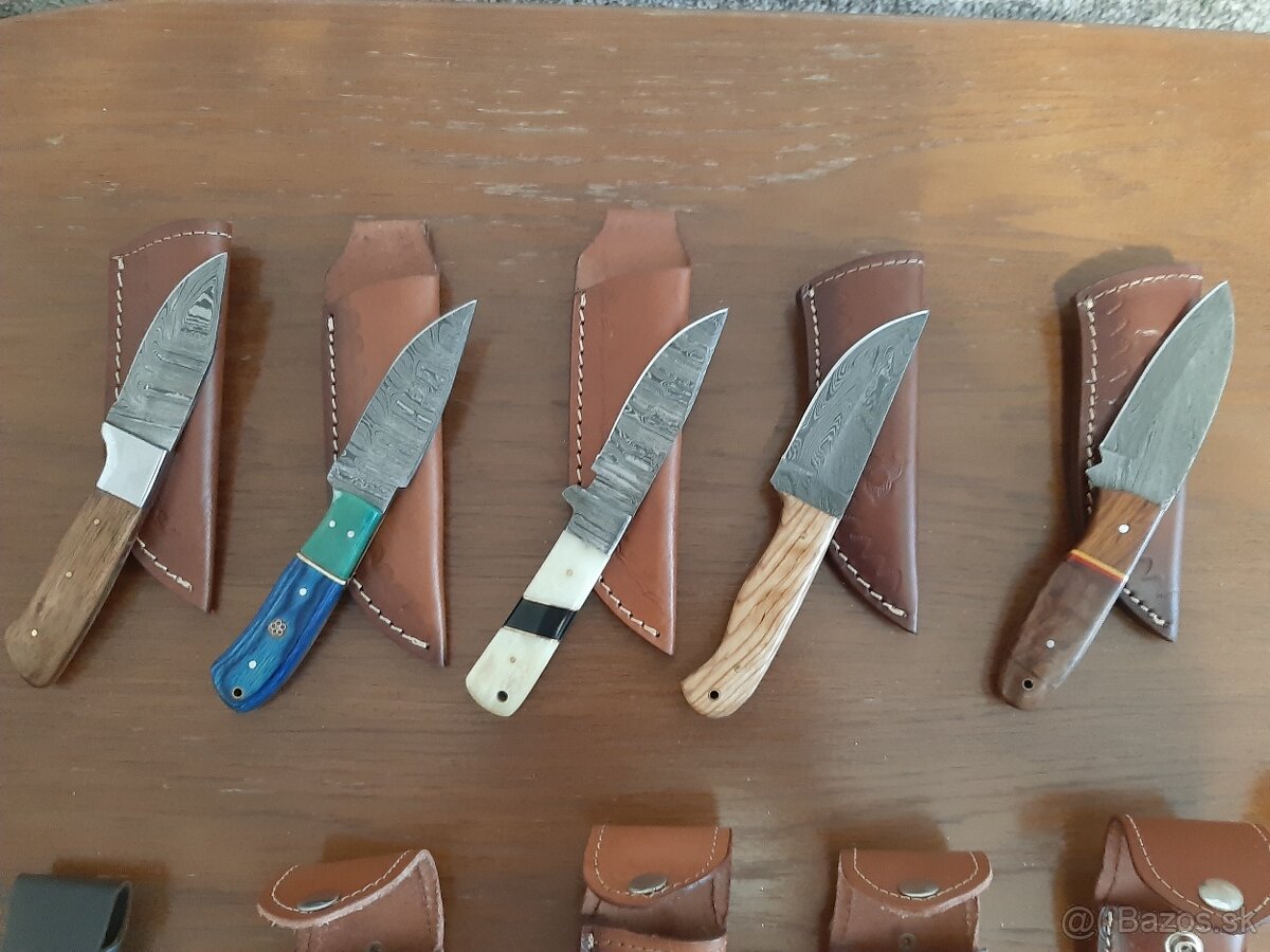 Damaškový lovecky nôž, dýka. - 2