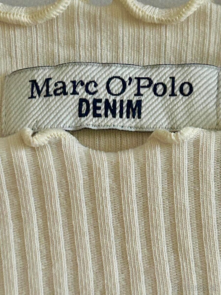 KRÉMOVÉ TRIČKO zn.Marc O'Polo Denim č.M - 2