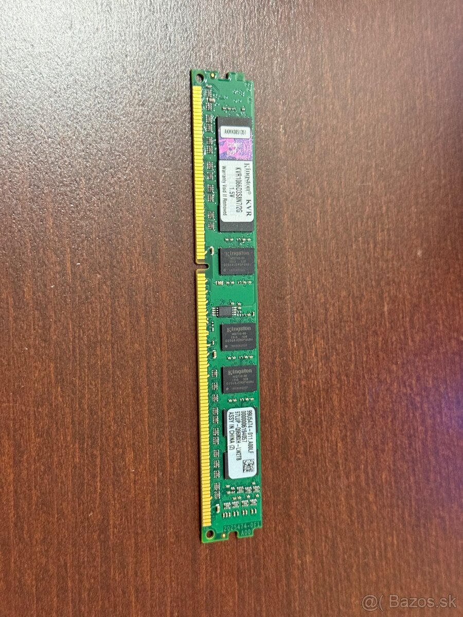 2GB DDR3 RAM Kingston 1066 MHz - 2