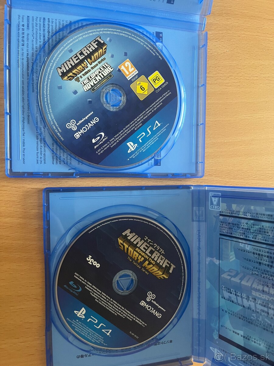 Predám Minecraft Story mode obe časti pre ps4 - 2
