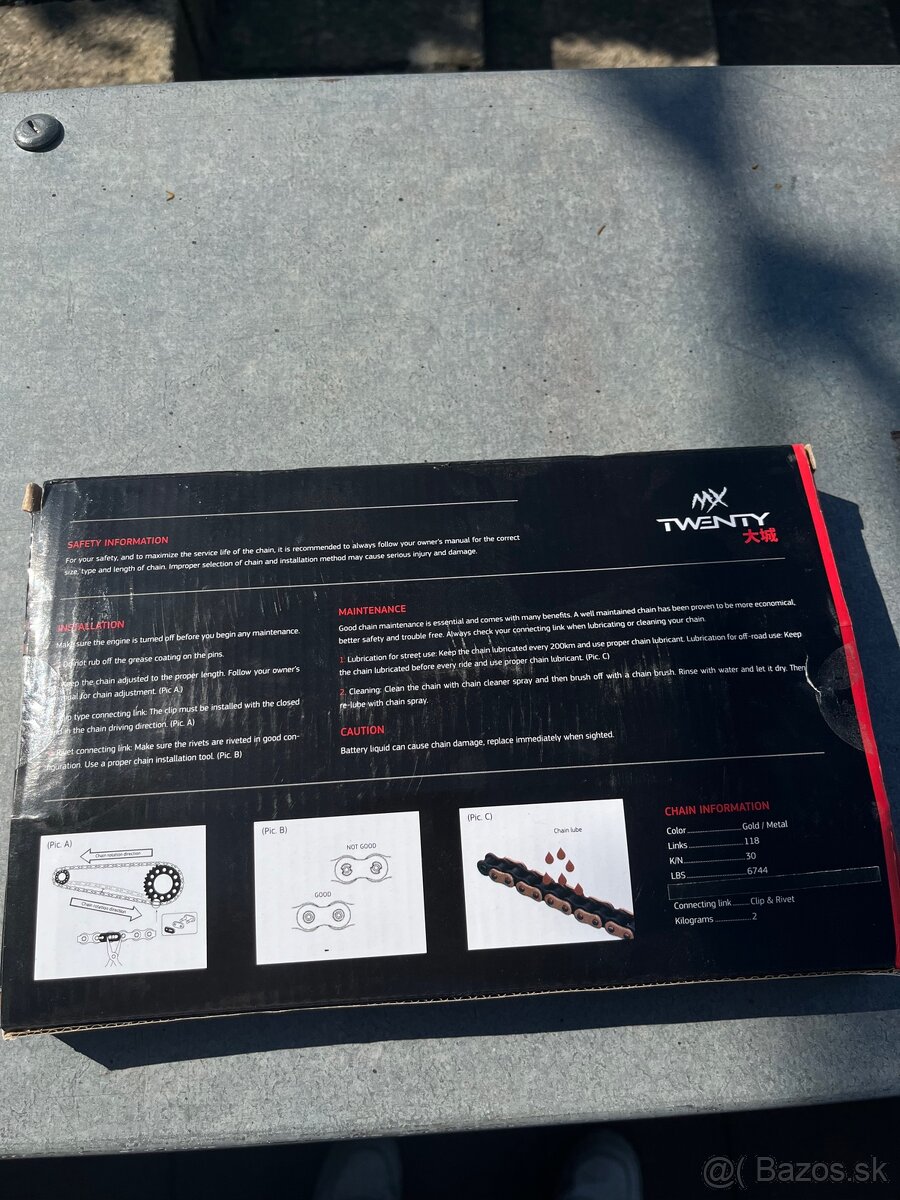 Motocrossova reťaz - 2