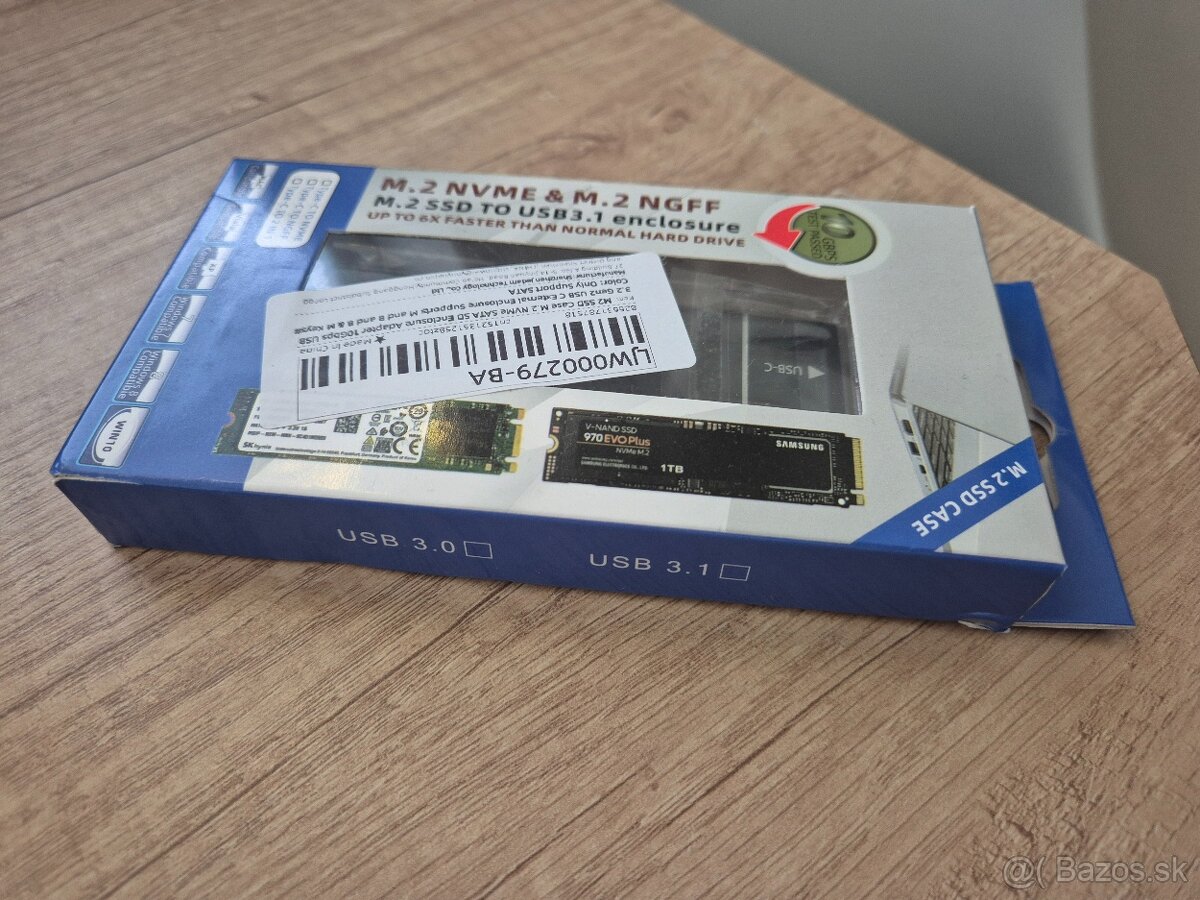 Nový externý 512 GB M.2 SSD disk - 2