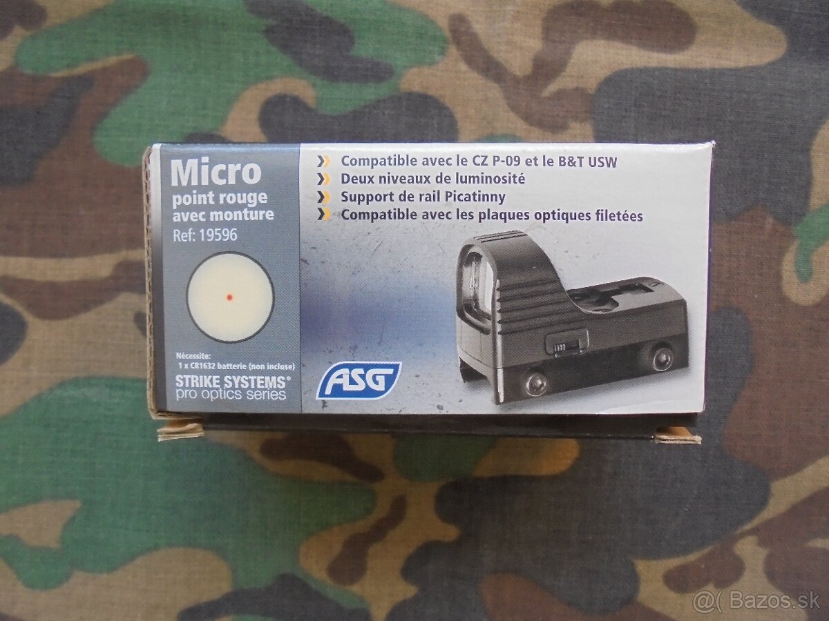 Mikro kolimátor ASG Strike systems. - 2