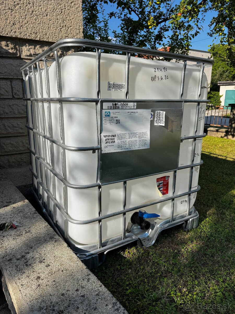 Predám ibc nádobu 1000l - 2