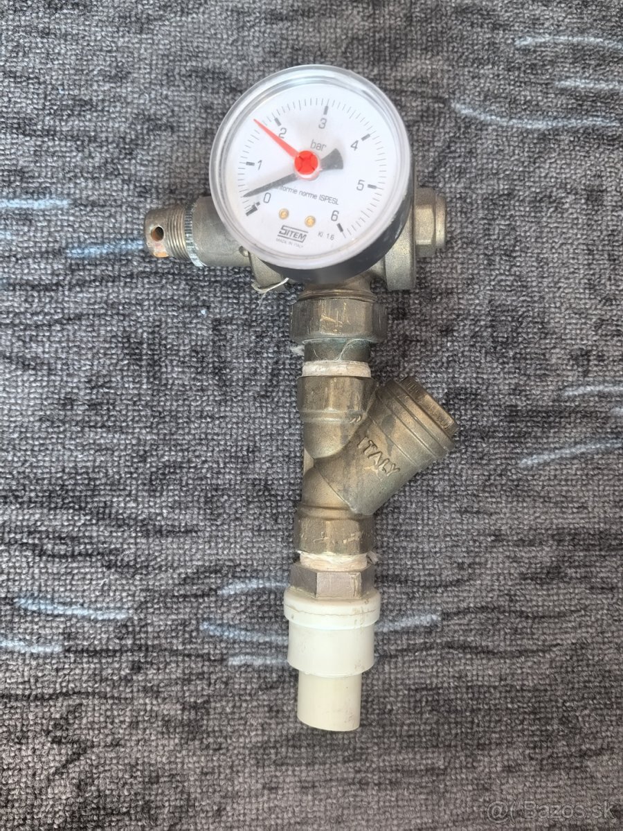 Regulátor tlaku + manometer + Y-filter - 2