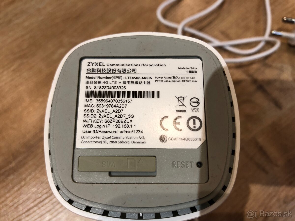 ZyXEL LTE4506-M606 - 2