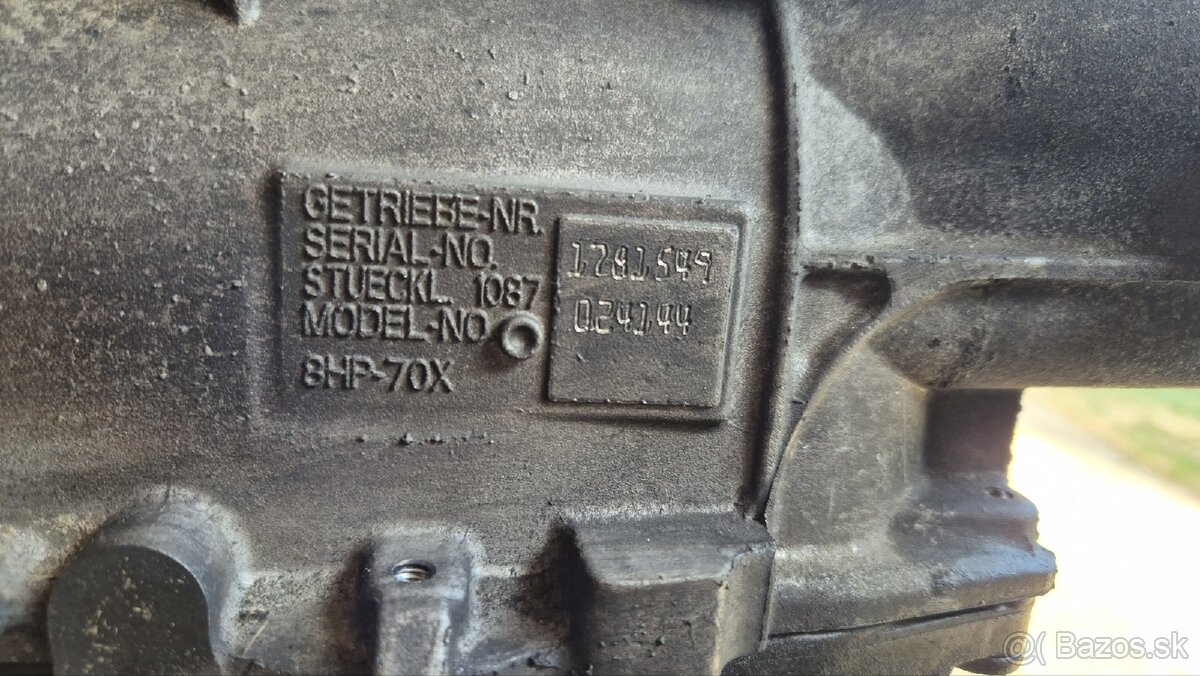 Prevodovka bmw zf 8hp 70x - 2