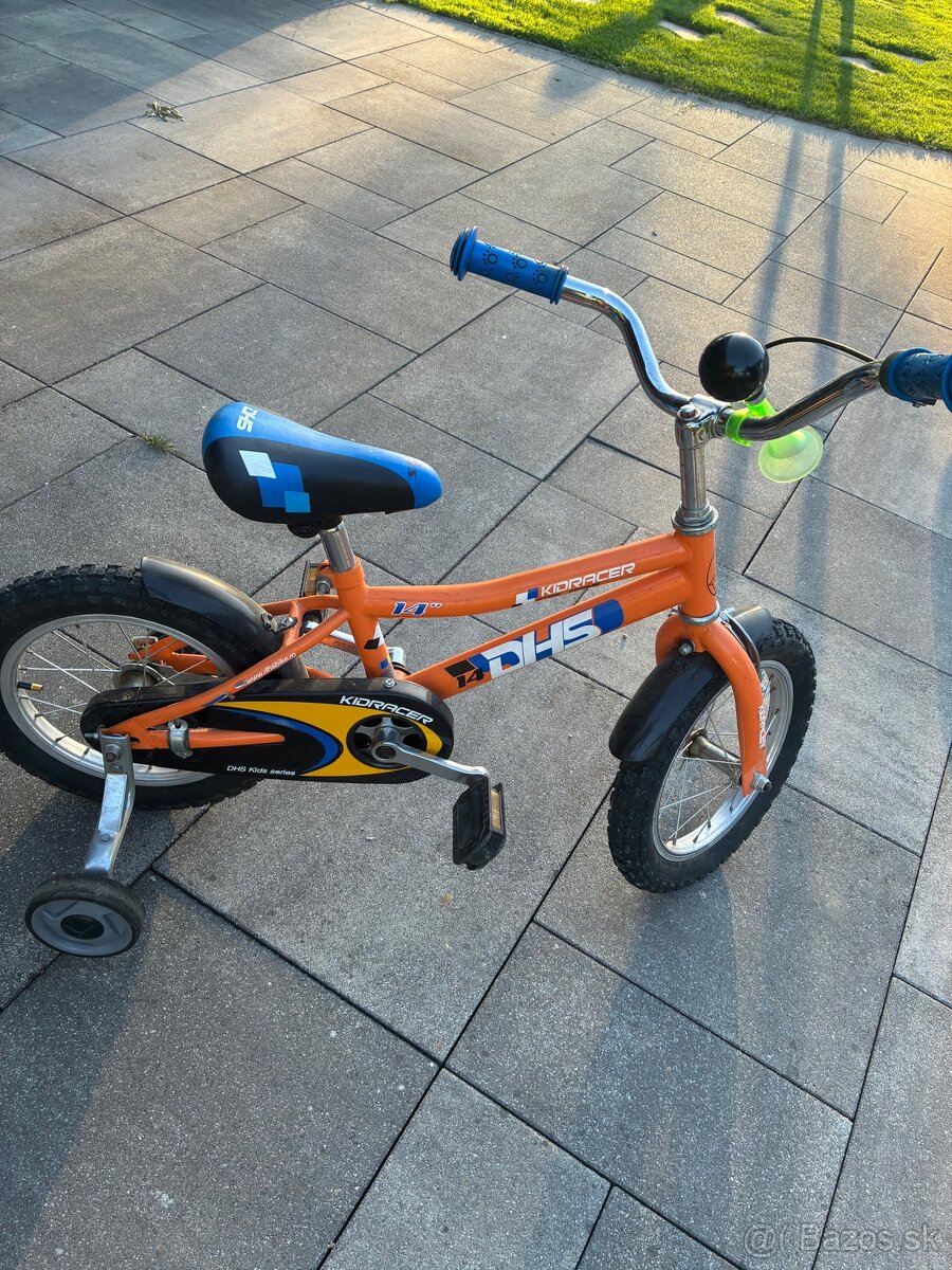 Detský bicykel DHS Kid Racer “14” - 2