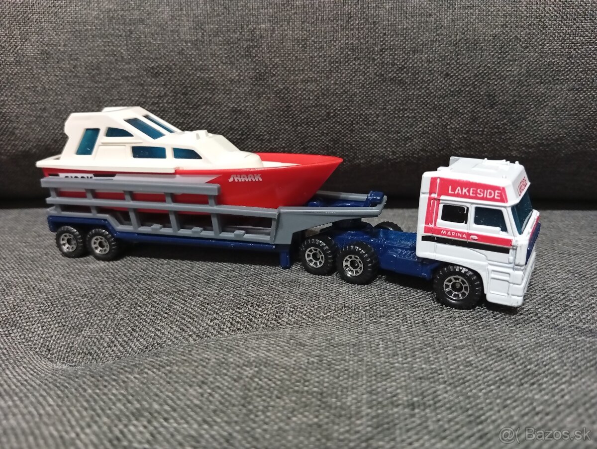 Matchbox Convoy CY 22, Lakeside Shark, DAF Boat Transporter - 2