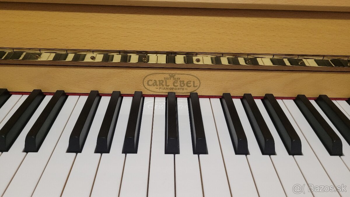 Klavír Carl Ebel - 2