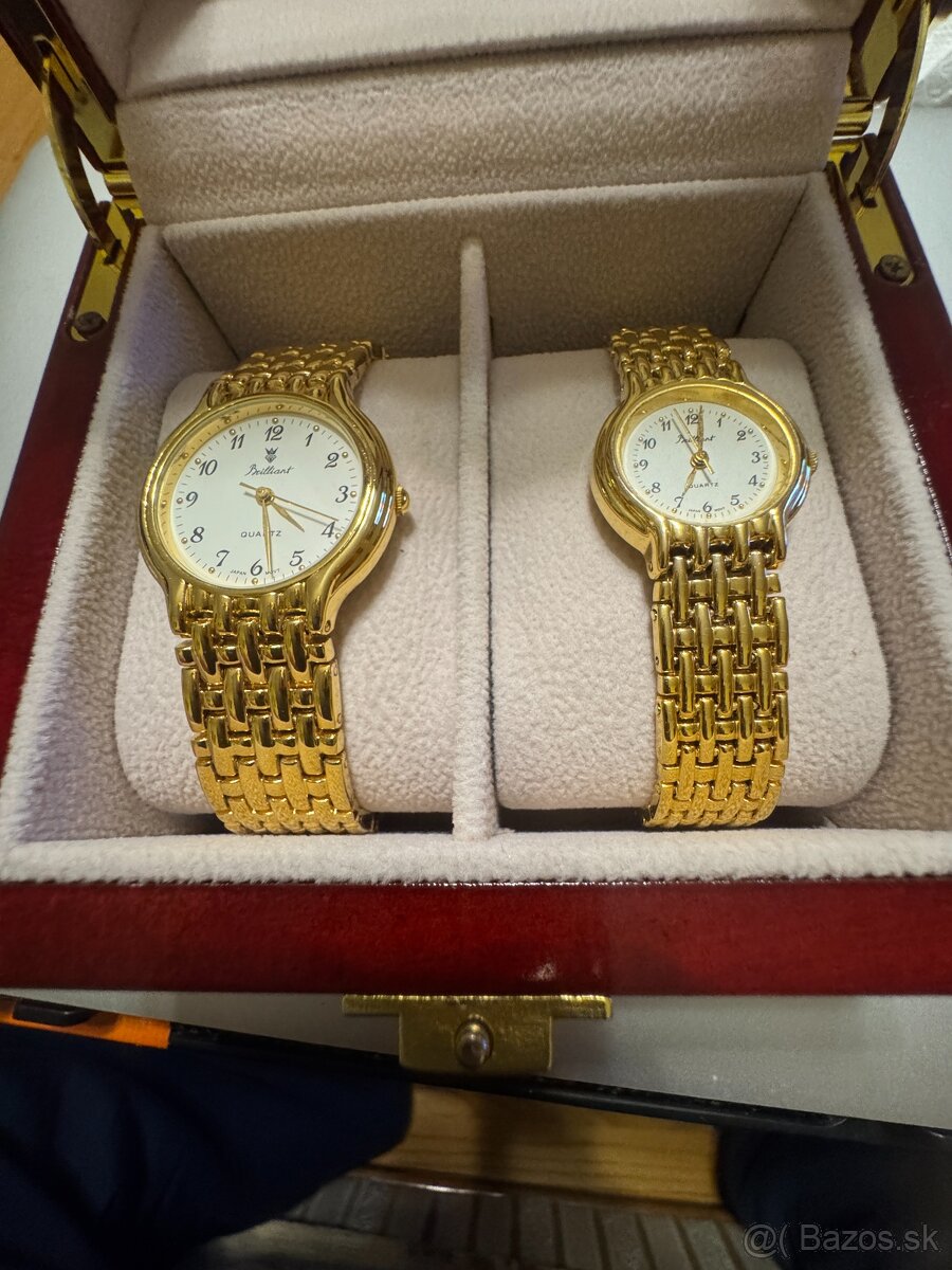 Dánske a pámske hodinky Brillant Duo - 2