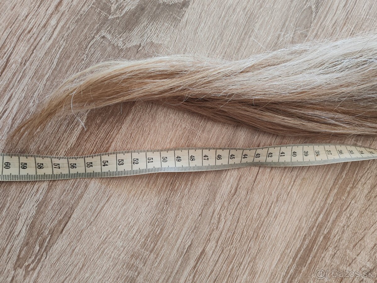 Živé vlasy prirodzený blond melír - 2