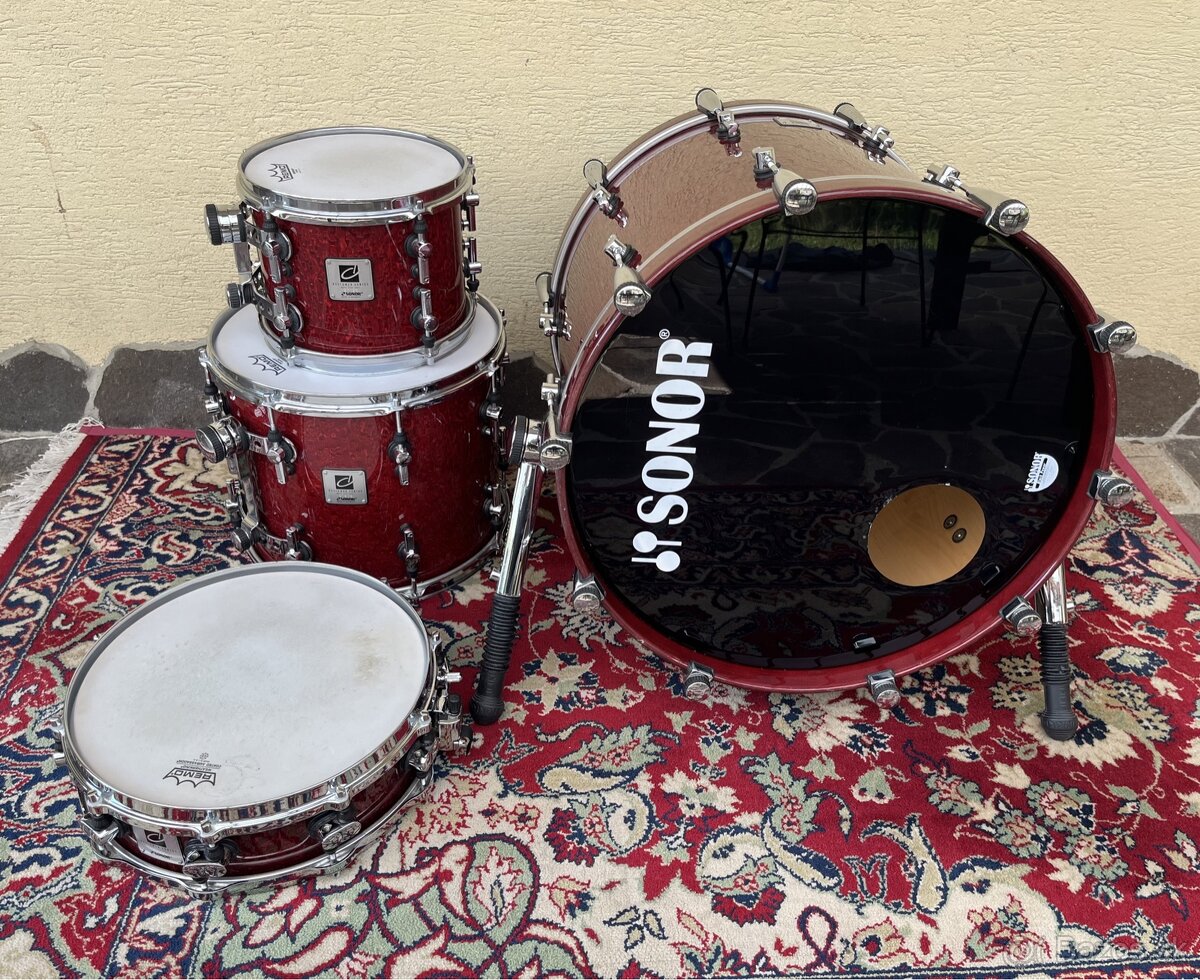 Sonor Designer Birdseye Cherry Maple Light Shell set + snare - 2