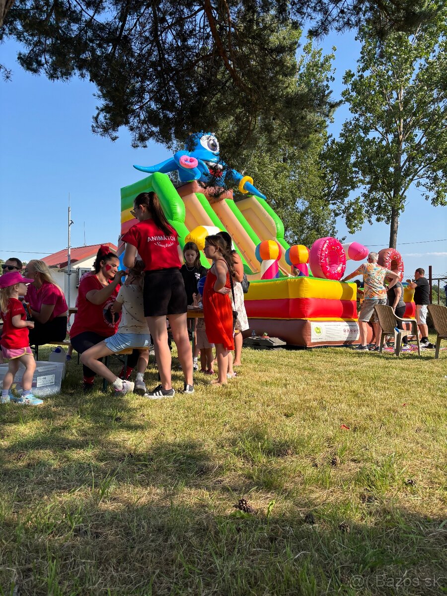 Skakaci hrad nafukovaci hrad - 2