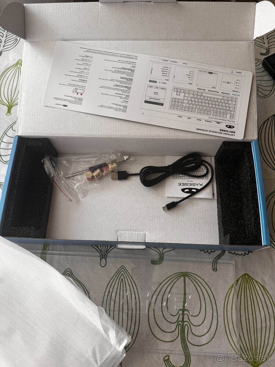 MageGee CAPTAIN87 Mechanical Keyboard – Magnetic switch – US - 2