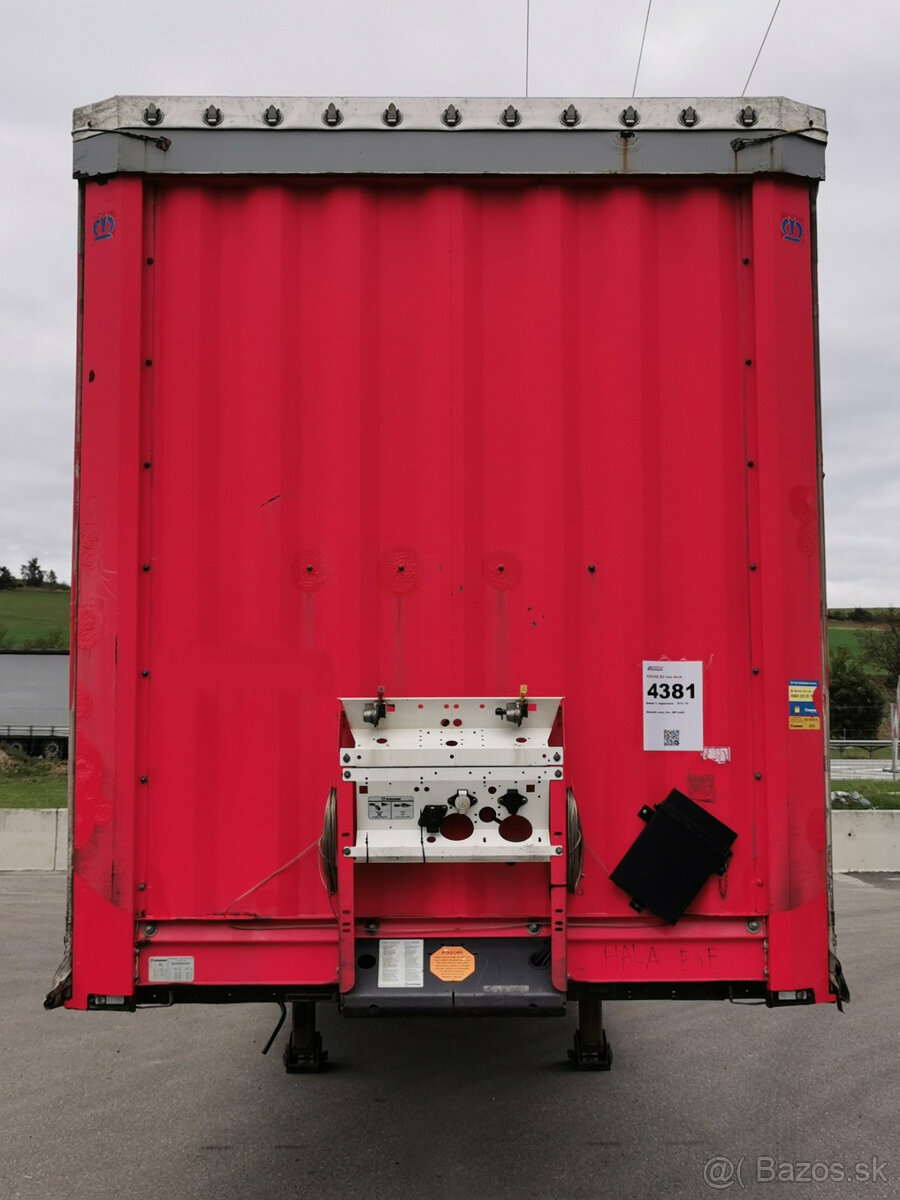 Prodám valníkový návěs KRONE SD low deck - 2