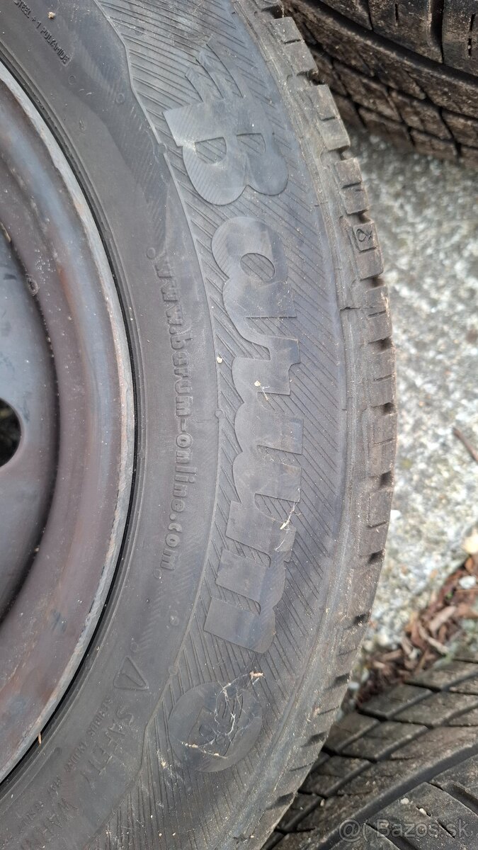 Predám letné pneumatiky s diskami – Opel – 175/70 R14 - 2