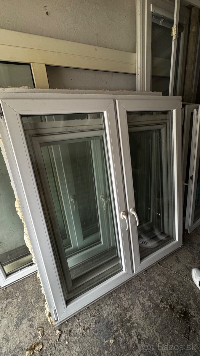 Plastove okna dvojkridlove - 2