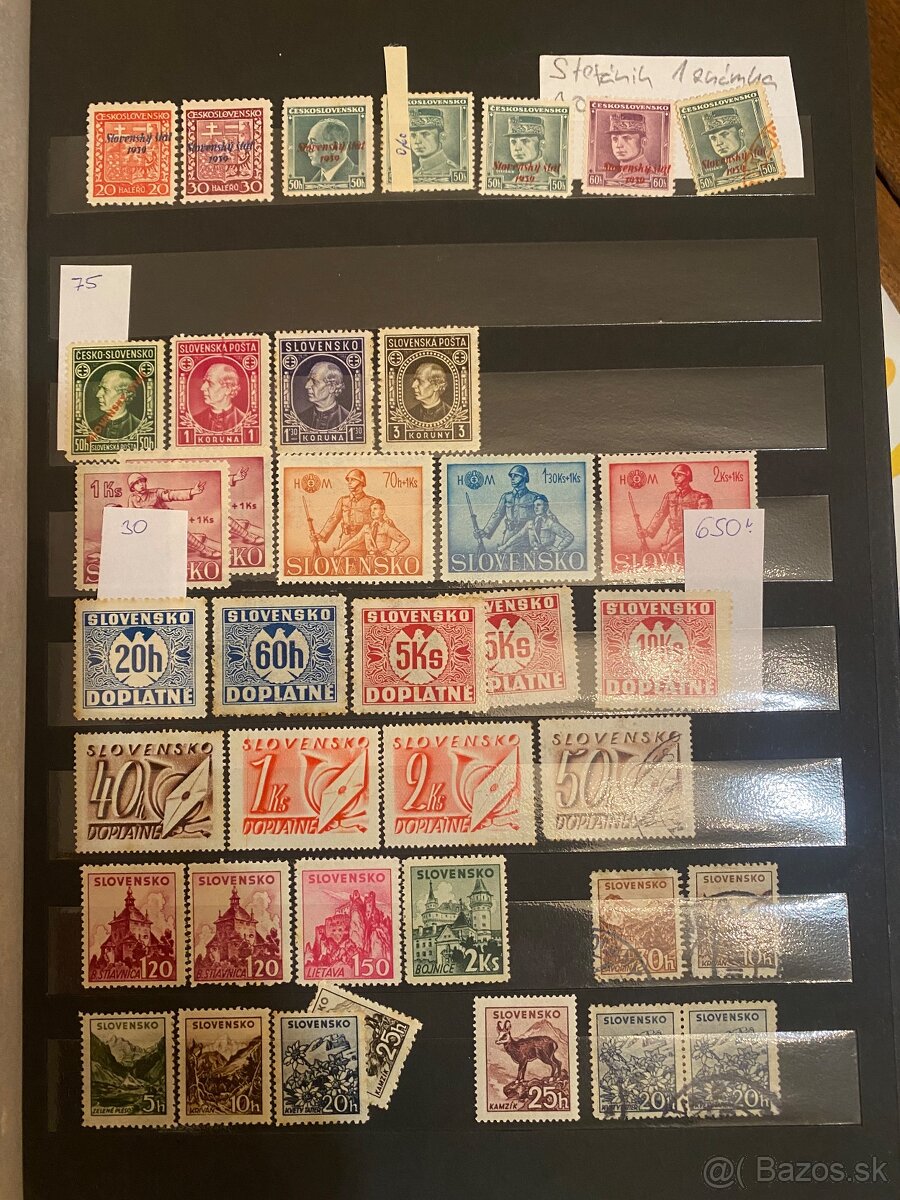 Staré známky - 2