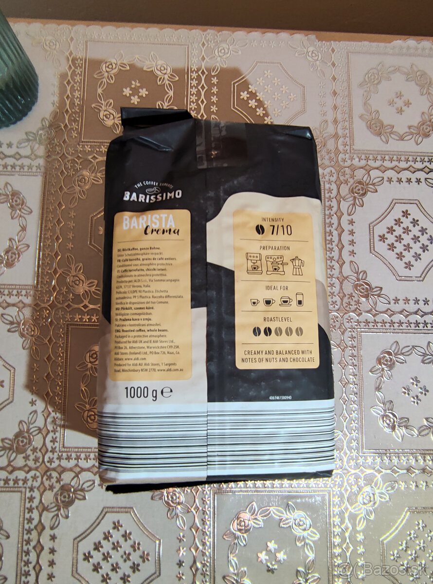 Zrnková Káva Barista 1kg Crema/ Espresso - 2