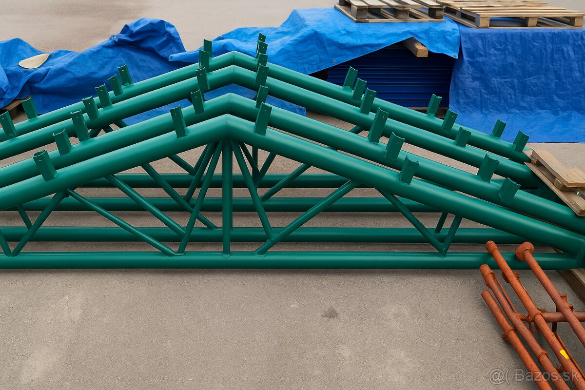 Oceľová konštrukcia haly - 2