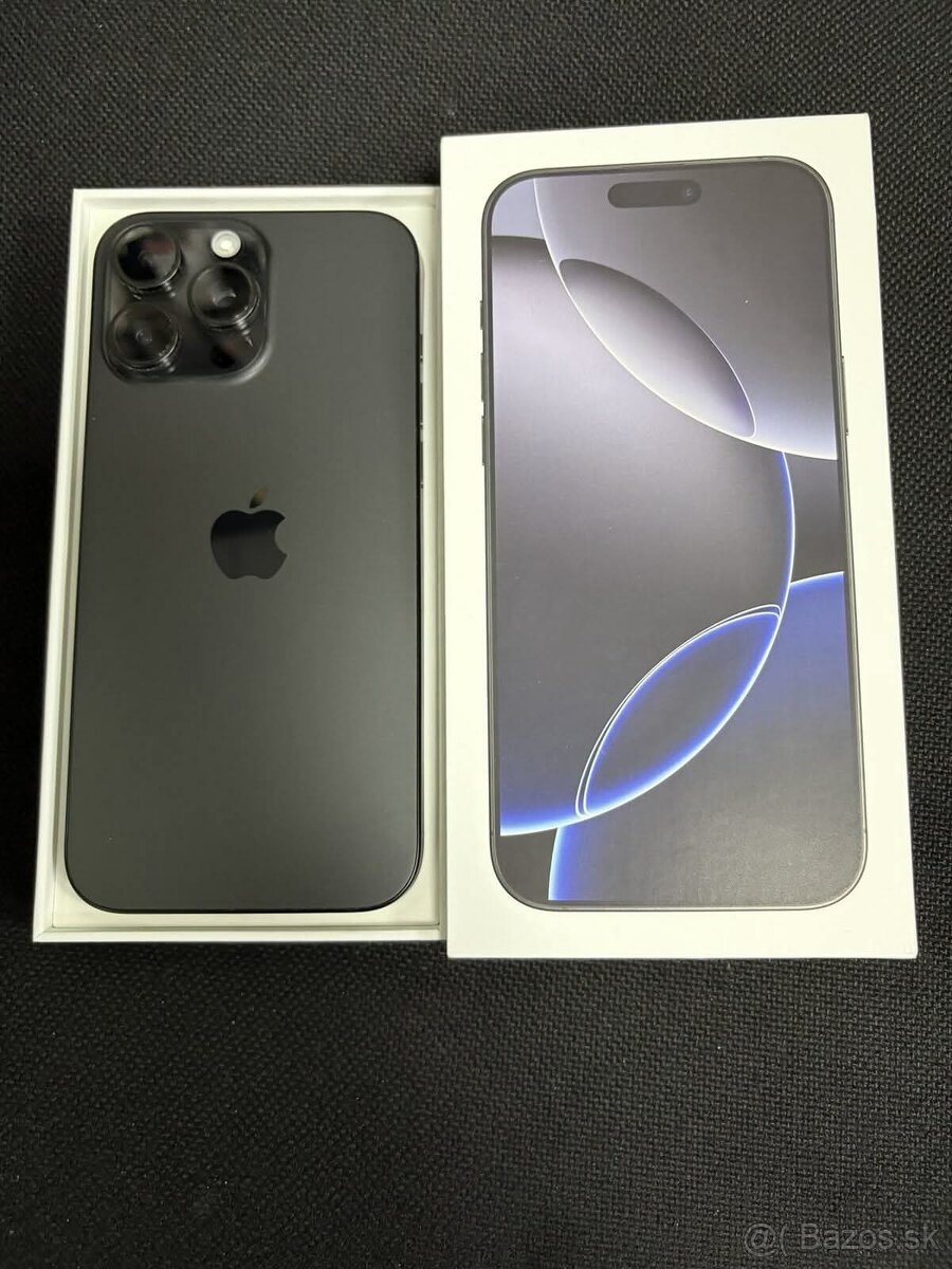 Apple iPhone 16 Pro Max Black 256GB - 2