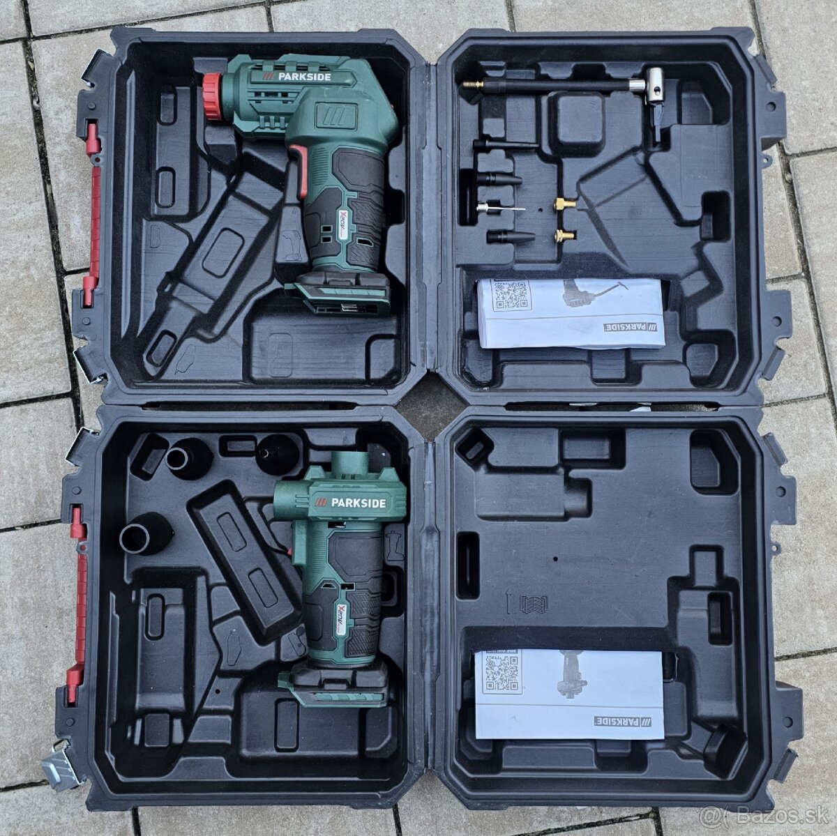 Parkside aku kompresor + pumpa - 2