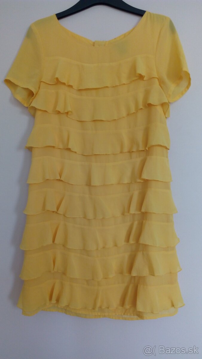 Dámske šaty žlté - 2