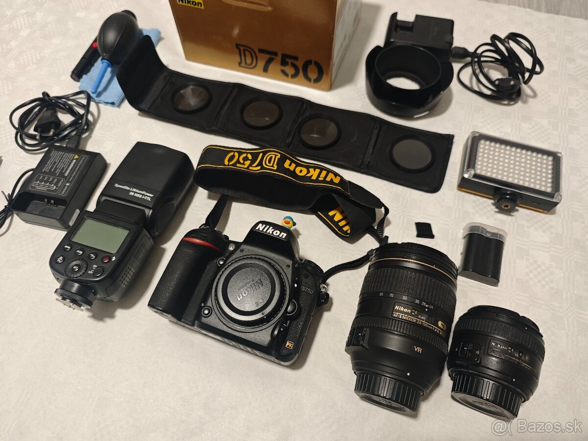 Nikon D750 + 2 objektivy - 2