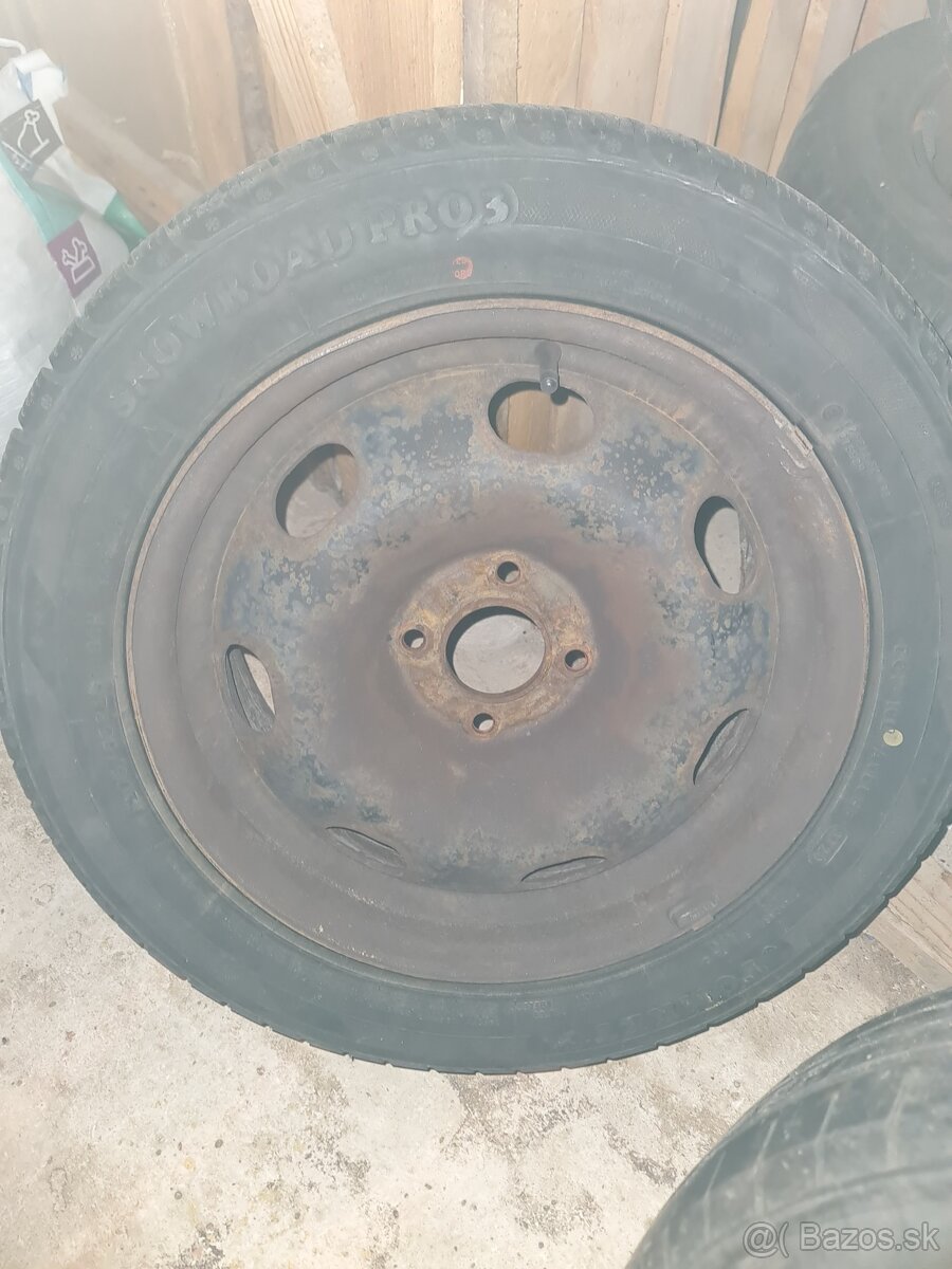 Kolesá zimné s diskami - 2