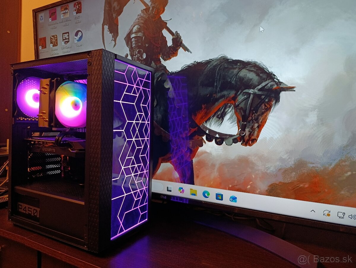 ❄️🧡 Herný retro PC Intel i7 6700 + GTX 1660 SUPER 🧡❄️ - 2