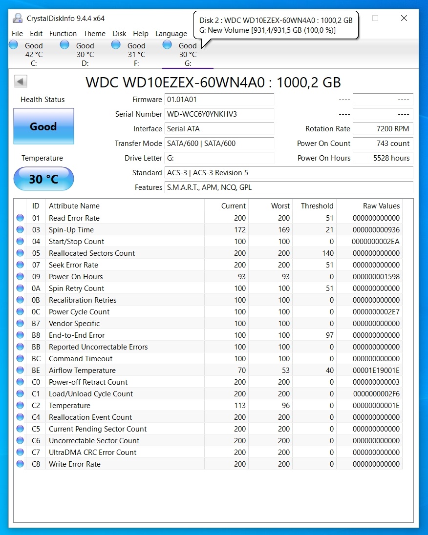1TB WD - 2