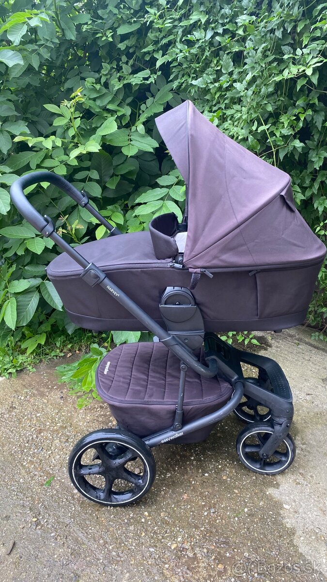 Easywalker Harvey 5 Premium 2v1 Diamond Black - 2