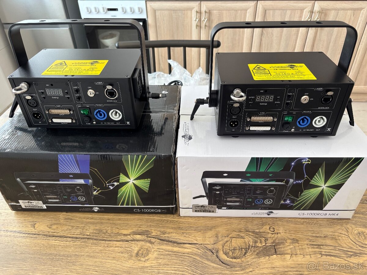 LASERWORLD CS-1000RGB MK4 nový - 2