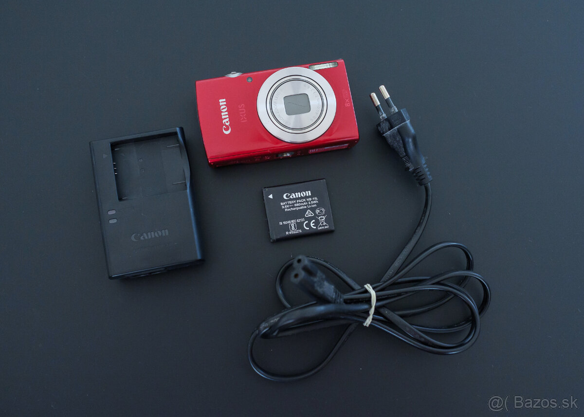 Canon IXUS 185 červený - 2