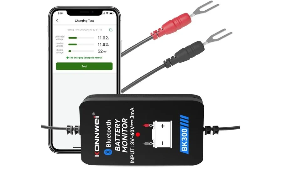 Predám Bluetooth tester Autobaterii Konnwei BK300 - 2