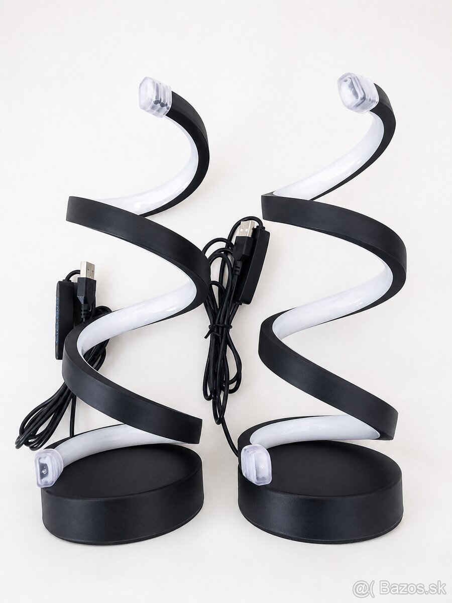 2ks. Elegantné nočné lampy - 2