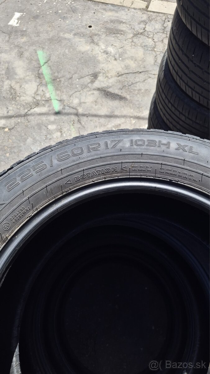 4x Zimné pneu 225/60 R17 - 2