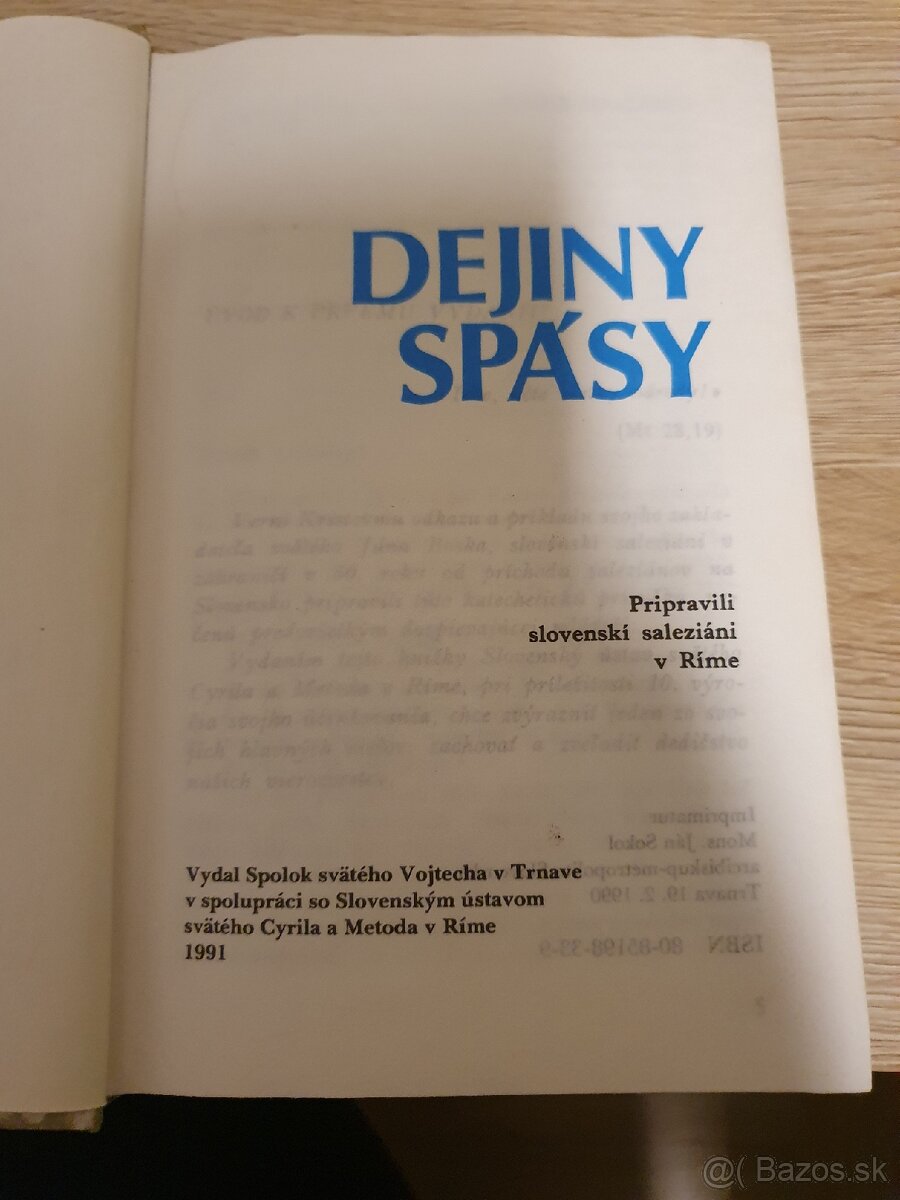 Kniha Dejiny spásy - 2