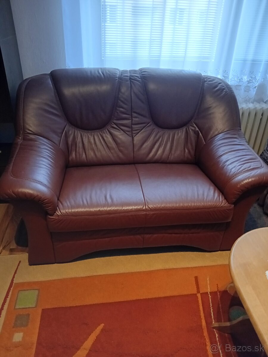 Kožená sedacia súprava - 2
