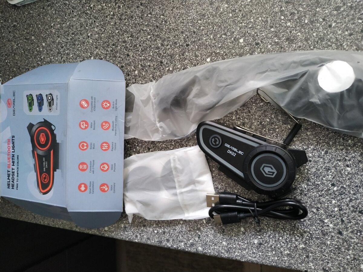 Bluetooth na prilbu - 2