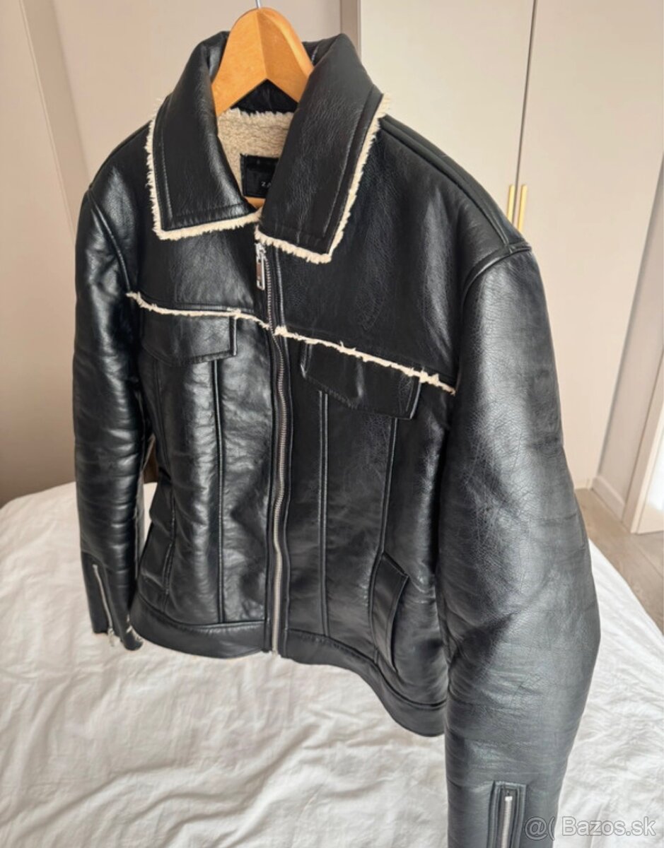 ZARA zateplena bunda L - 2