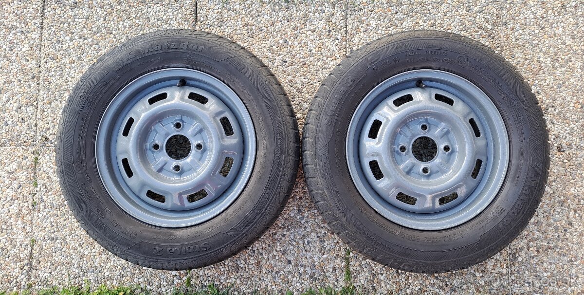 KOLESÁ R13 4x98 - PRÍVESNÝ VOZIK - 2