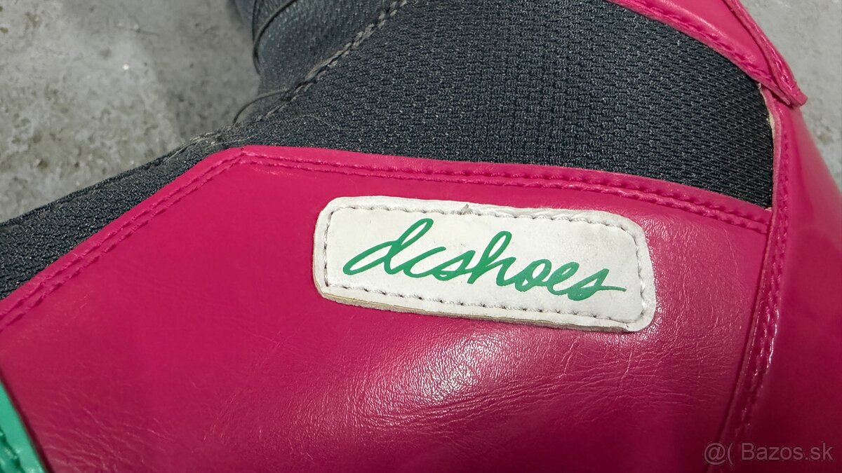 DC Search Boa pink/dark grey – dámske snowboardové topánky - 2