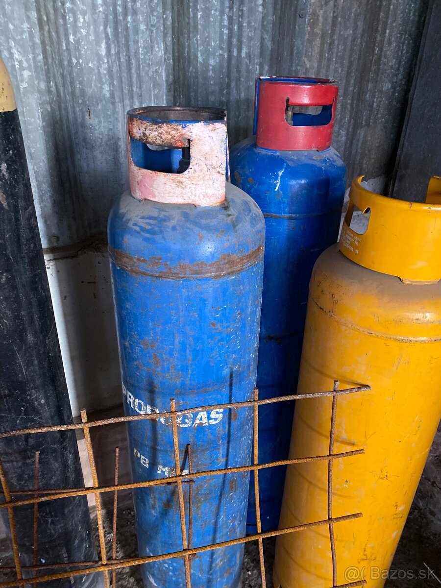 Propanbutanove fľaše - 2