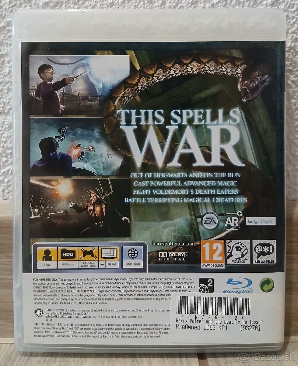 Harry potter (Ps3) - 2