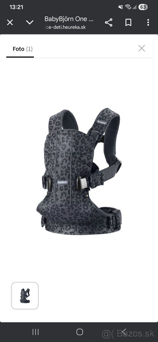 Ergonomický nosič Babybjörn - 2